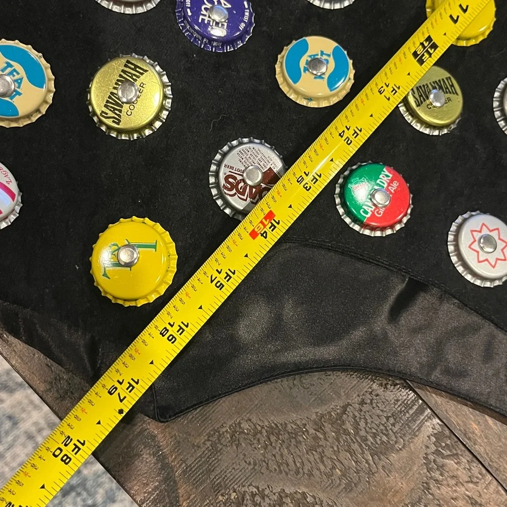 Vintage 1990 Ink Soda Cap Retro Vest Y2K - Picture 7 of 16